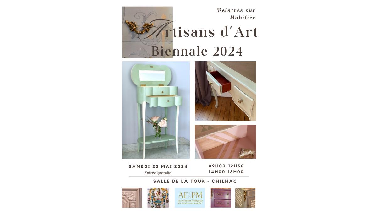 Biennale de l’Association des Peintres sur mobilier de France 