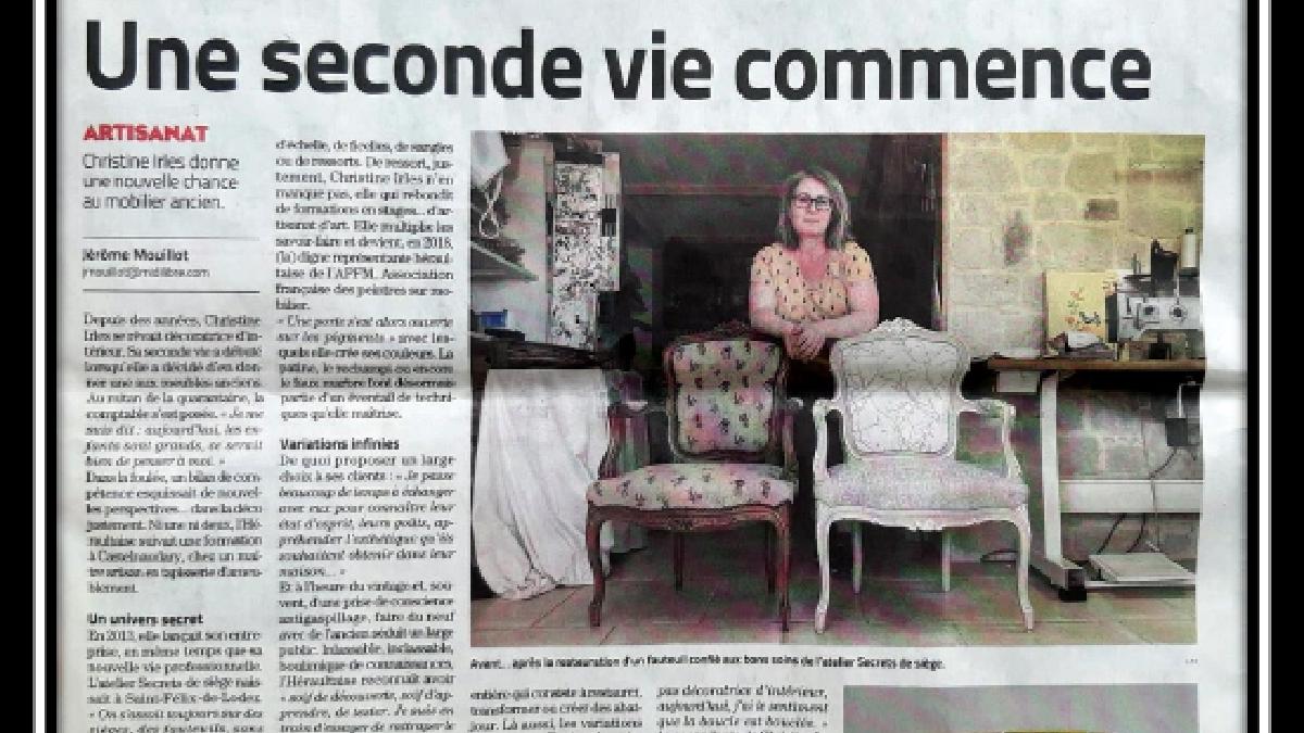 Christine IRLES - Atelier Secrets de Siege 2021