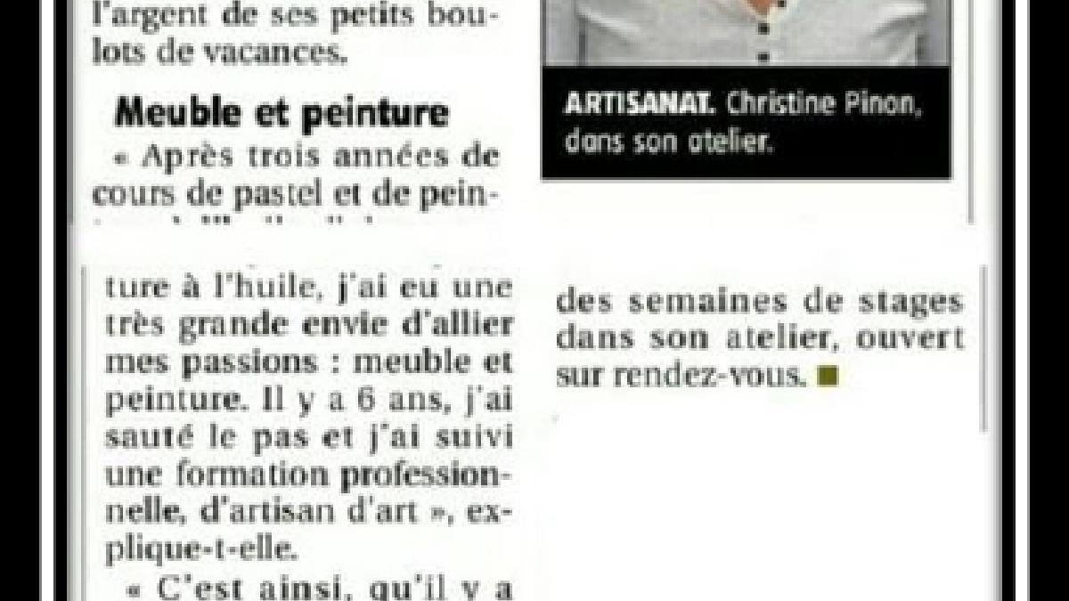 Christine PINON  -  Atelier du Petit Tournay 2018