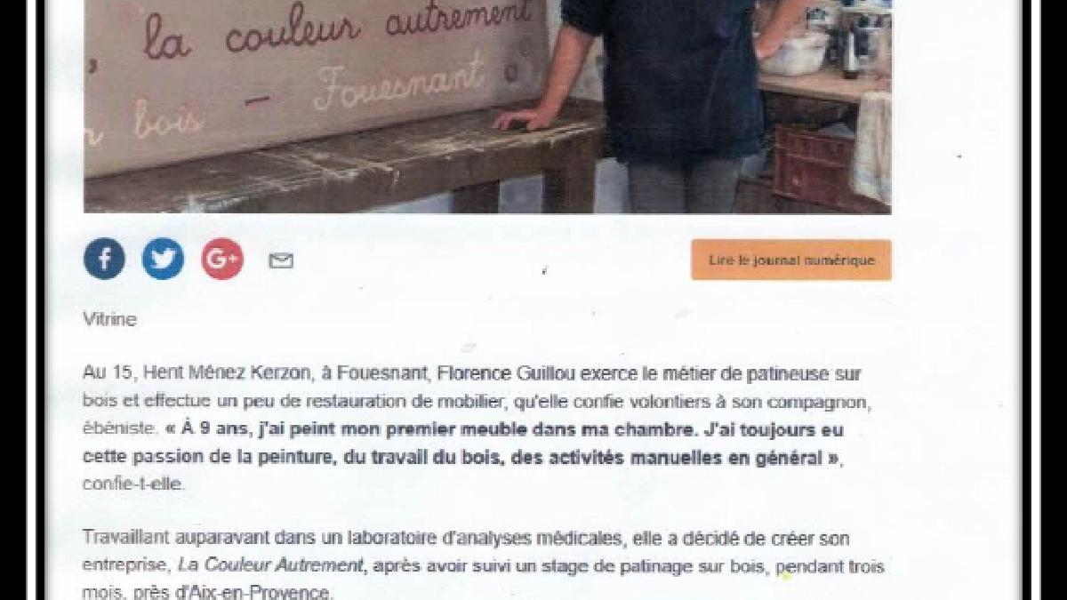 Florence GUILLOU -  La Couleur Autrement 2013