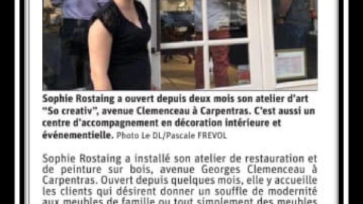 Sophie ROSTAING - So creativ' 2021